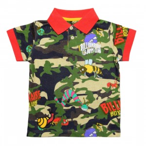 Billionaire Boys Club Little Kids Terra Polo Shirt (army / reed)