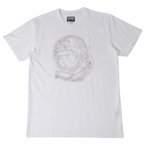 Billionaire Boys Club Men Scribble Knit Tee (white)