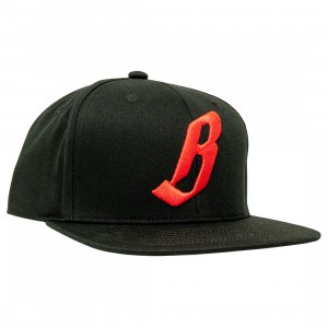 Billionaire Boys Club Flying B Snapback Hat (black)