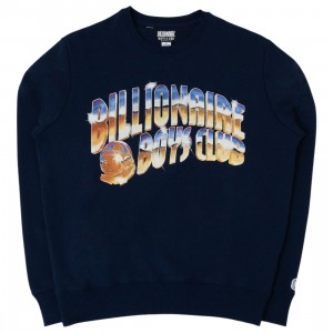 Billionaire Boys Club Men Chrome Sweatshirt (navy / maritime)