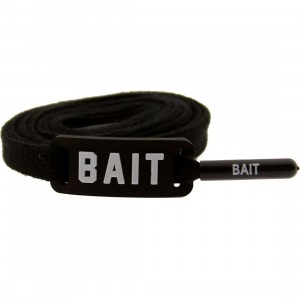 BAIT Flat Shoelaces (black)