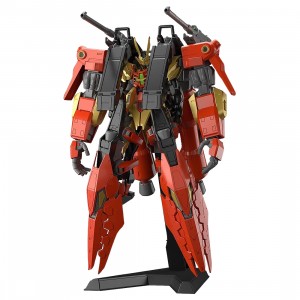 Bandai HG 1/144 Gundam Build Metaverse Typhoeus Gundam Chimera Plastic Model Kit (red)