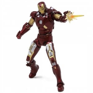 Bandai S.H.Figuarts Marvel Iron Man Mk-7 And Hall Of Armor Set (red)