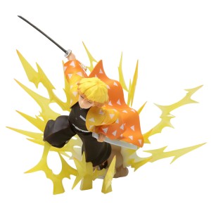 Bandai Figuarts Zero Demon Slayer Agatsuma Zenitsu Thunder Breathing Figure (yellow)