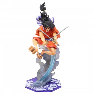 Bandai Figuarts Zero One Piece Extra Battle Kozuki Oden Figure (orange)