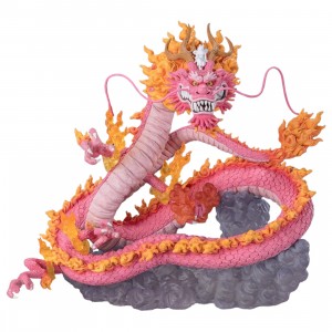 Bandai Figuarts Zero One Piece Extra Battle Momonosuke Kouzuki Twin Dragons Figure (pink)
