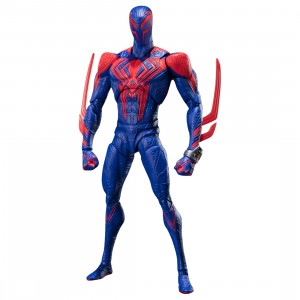 Bandai S.H.Figuarts Spider-Man Across the Spider-Verse Spider-Man 2099 Figure (blue)