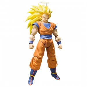 Bandai S.H.Figuarts Dragon Ball Z Super Saiyan 3 Son Goku Figure Re-Run (orange)