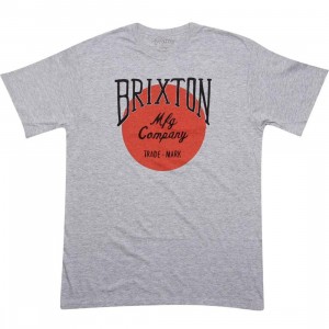 Brixton Setter Tee (heather grey)