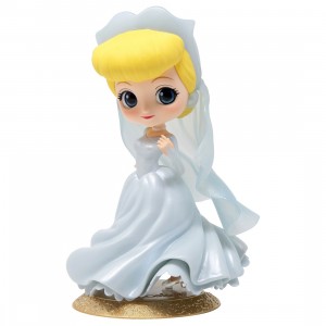Banpresto Q Posket Disney Character Dreamy Style Special Collection Vol.2 A Cinderella Figure (white)