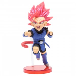 Banpresto Dragon Ball Legends Collab World Collectable Figure Vol 3 - 13 Super Saiyan God Shallot (red)
