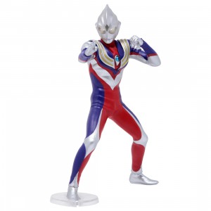 Banpresto Ultraman Tiga Hero's Brave Statue - A Ultraman Tiga Figure (silver)