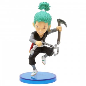 Banpresto One Piece World Collectable Figure WanoKuni Style 1 - B Roronoa Zoro (green)