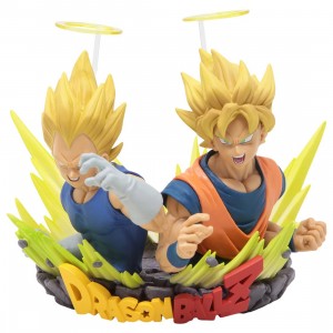 Banpresto Dragon Ball Z Com Figuration Gogeta Vol. 2 Son Goku And Vegeta Figure (yellow)