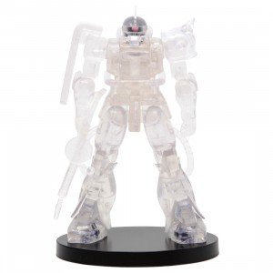 Banpresto Mobile Suit Gundam Internal Structure MS-06S Zaku II Char's Custom Ver. B Figure (white / clear)