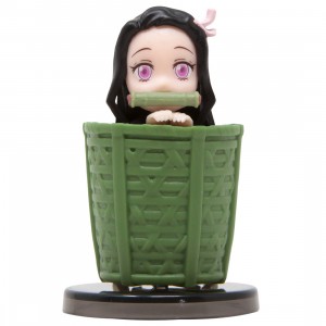 Banpresto Demon Slayer Kimetsu No Yaiba World Collectable Figure Nezuko Kamado Collection II - 6 Basket Nezuko (green)