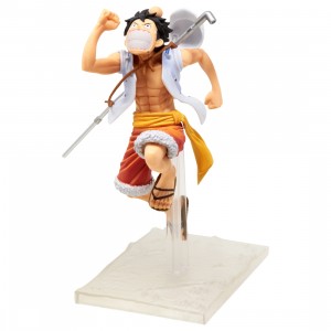 Banpresto One Piece Magazine Figure A Piece Of Dream No. 1 Special Monkey D. Luffy Figure (white)