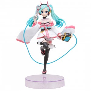 Banpresto Hatsune Miku Racing Ver. Espresto Est Dress And Pattern Racing Miku 2020 Kimono Ver. Figure (blue)