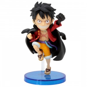 Banpresto One Piece World Collectable Figure The Great Pirates 100 Landscapes Vol. 2 - 07 Monkey D. Luffy (black)