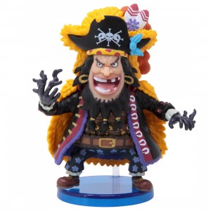 Banpresto One Piece World Collectable Figure The Great Pirates 100 Landscapes Vol. 7 - 37 Marshall D. Teach (black)