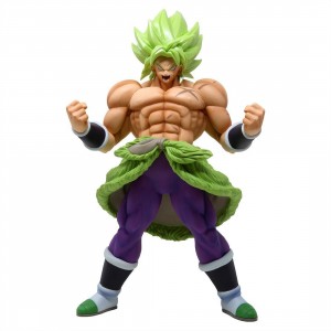 Banpresto Dragon Ball Super the Movie Choukoku Buyuuden Super Saiyan Broly Full Power Figure (green)