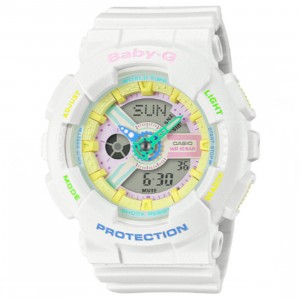 G-Shock Watches Baby G BA110TM-7A Watch (white)