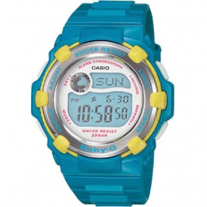 Casio Baby G Chaton Watch (blue / yellow)