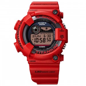 G-Shock Watches Master of G Frogman 30th Anniversary GW8230NT-4 Watch (red)