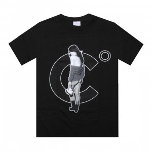 Caked Out Chicks With Kicks 3 Tee (black)