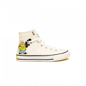 Converse x Minion Little Kids Chuck Taylor All Star Hi (white / yellow / white)