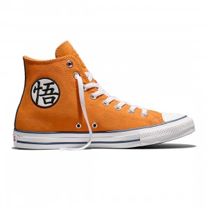 Converse x Dragon Ball Z Unisex Chuck Taylor All Star Hi (exuberance / poseidon / tomato)