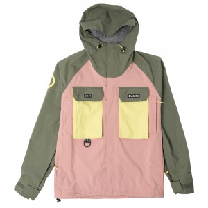 BAIT x Columbia Sportswear Men Jacket (green / pink / zest)