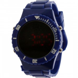 Dumb Mirror Digital Watch (royal blue)