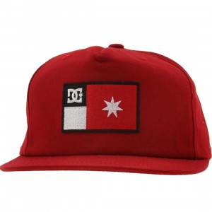 DC Molsen Snapback Cap (red)