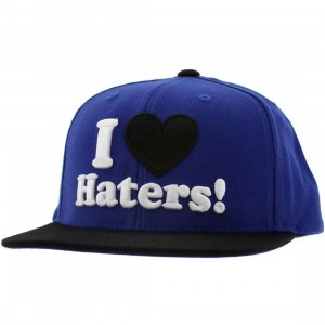 DGK Haters Snapback Cap (royal / black)