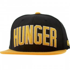 DGK Hunger Snapback Cap (black / yellow)