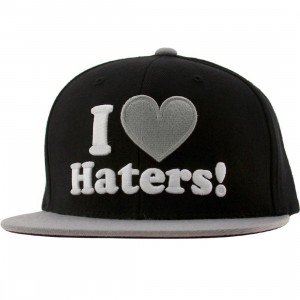 DGK Haters Snapback Cap (black / grey)