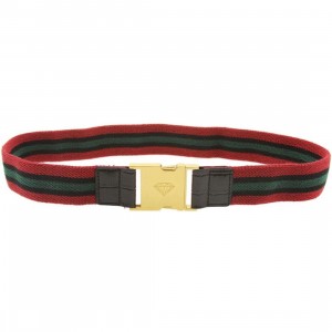 Diamond Supply Co Terry Belt (black / green / red)