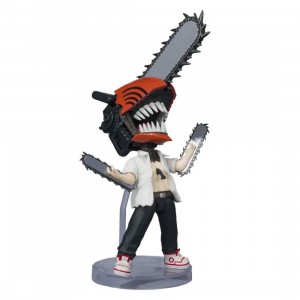 Bandai Figuarts Mini Chainsaw Man Chainsaw Man Figure (red)