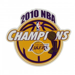 Forever Collectibles NBA Champions Magnet - Los Angeles Lakers 2010 (yellow / white / purple)