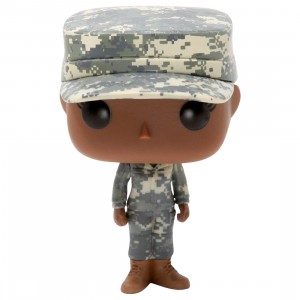 Funko POP Military U.S. Army - Female Soldier Combat Uniform (camo)