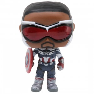 Funko POP Marvel The Falcon And The Winter Soldier - Captain America Sam Wilson (navy)