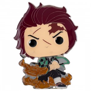 Funko POP Pins Demon Slayer Kimetsu No Yaiba - Tanjiro Kamado (burgundy)