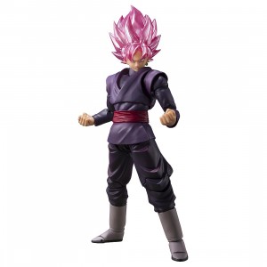 Bandai S.H.Figuarts Dragon Ball Super Goku Black Super Saiyan Rose Figure (pink)