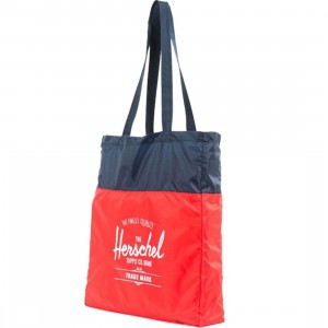 Herschel Supply Co Packable Travel Tote (navy / red)