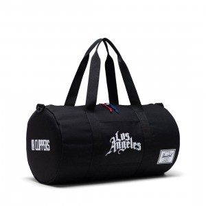 Herschel Supply Co x NBA Los Angeles Clippers Sutton Mid 600 Duffel Bag (black)