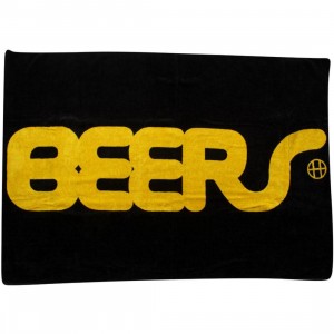 HUF Beers Beach Towel (black) 1S