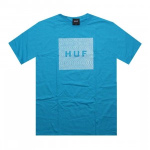 HUF Illusion Original Logo Tee (turquoise)