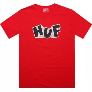 HUF x Haze 3D Tee (red)