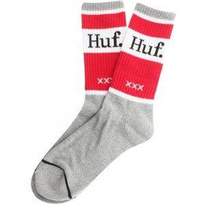 HUF Can Crew Socks (red) 1S